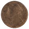 Image 2 : Great Britain 1887 Victoria Penny Choice Brilliant Uncirculated (Lightly Cleaned)