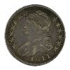 Image 2 : USA 1811 Capped Bust Half Dollar Small 8 VF-EF