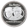Image 2 : 1oz Tim Hortons 2000 .999 Silver Round in Blue Clamshell Case (Tax Exempt)