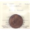 Image 1 : 1-cent 1897 ICCS MS63 Red & Brown