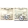 Image 1 : 10-cent 1939 & 1940 ICCS MS64. 2pcs.