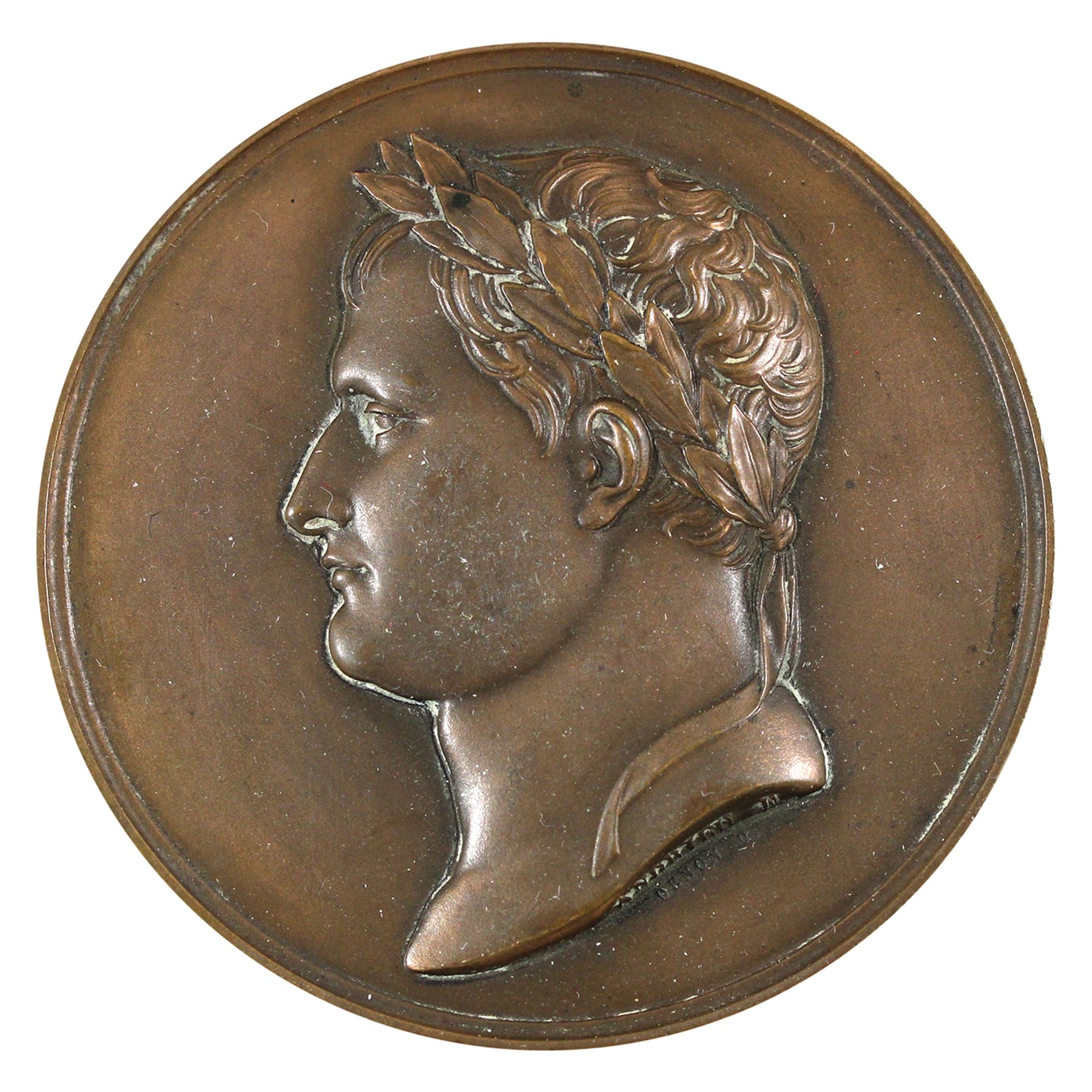 France 1811 Baptism of the King of Rome Bronze Medal, Restrike 1880 ...