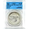 Image 1 : Silver $1 1967 CTSP Canada 150, Maple Leaf & Anchor, CCCS PL65. Limited Mintage of 200!