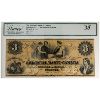 Image 1 : 130-10-02-06 1859 $3 The Colonial Bank Legacy VF30 (Pinholes)