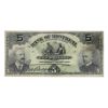 Image 2 : 505-48-02 1904 $5 Bank of Montreal BCS VG8 Strathcona-Various SN: 381603 Check Letter C
