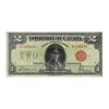 Image 2 : DC-26b 1923 $2 BCS F15 McCavour-Saunders, Red Seal, Group 1, Series C, Check Letter D SN: C-490070