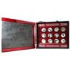 Image 1 : *2010-2021 $15 Lunar Lotus 12-Year Subscription Series set in Beautiful Deluxe RCM Display Case