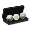 Image 1 : 2019 RCM Coin Lore: Back To Concept 2-coin Fine Silver Set (Tax Exempt)