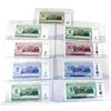Image 2 : Group Lot of 1993-1998 Transnistria Mixed Denomination Notes Uncirculated. 9pcs.