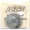 Image 2 : Cuba Silver 1916 40 Centavos ICCS EF40, Cleaned