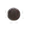 Image 2 : Great Britain 1875H Victoria Farthing Small Date, 4 Berries Extra Fine. Elegant Wine-Red Tone