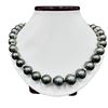 Image 1 : Pearl and Diamond Necklace - 14KT White Gold
