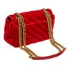 Image 3 : Balenciaga Red Velvet BB Chain Shoulder Bag