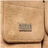 Image 7 : Chanel Beige Suede Leather Reissue Chocolate Bar Shoulder Bag