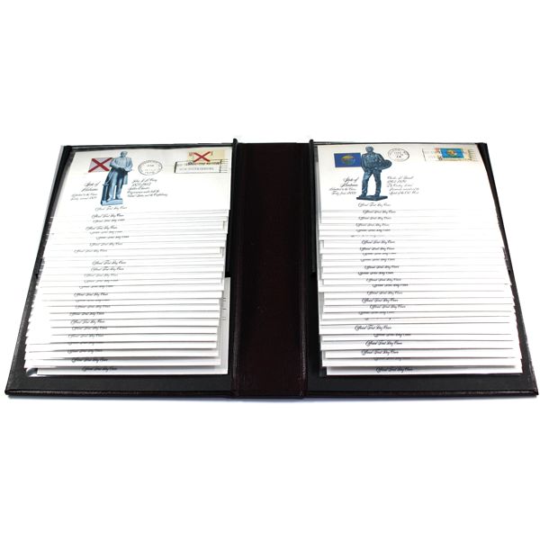 *1976 Fleetwood's, First Day Covers of the United States. Includes 50 First Day Covers; 1 per State 