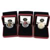 Image 1 : 2004 Proof Sterling Silver Coins. 3pcs.