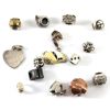 Image 1 : 15x Sterling Silver .925 Charms for Bracelet. 15pcs.