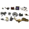 Image 1 : 15x Assorted Pins and Brooches. Animal Themed. 15pcs. 