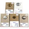 Image 1 : Lot of 5x Assorted World Buttons.