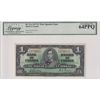 Image 1 : BC-21c 1937 $1 Legacy CUNC64 PPQ Gordon-Towers Wide Signature Panel S/N: YA3756652