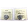 Image 2 : 5-cent 1944 & 1945 ICCS MS65. 2pcs