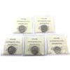 Image 2 : 5-cent 1999, 2003P, 2003P NE, 2006 & 10-cent 1980 Wide 0 All ICCS MS65. 5pcs