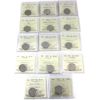Image 1 : 5-cent 1999-2021 ICCS/PCCS Certified MS66 & MS67, Some NBU. 14pcs