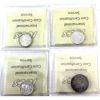 Image 2 : Mixed Lot of 3x 10-cent & New Brunswick 20-cent ICCS Certified. 4pcs