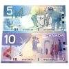 Image 2 : BC-67aA 2006 $5 & BC-68bA 2008 $10 Replacement Notes UNC or Better. 2pcs