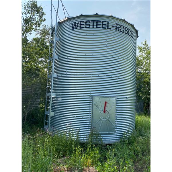 Group Lot #1-21- Westeel 6-Ring c/w ladder & opener. Located: 553075 RR 181 Ph. Theodore (587) 990-6