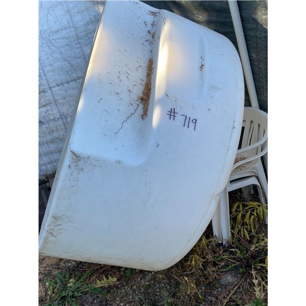 250-gal Poly tank c/w valve