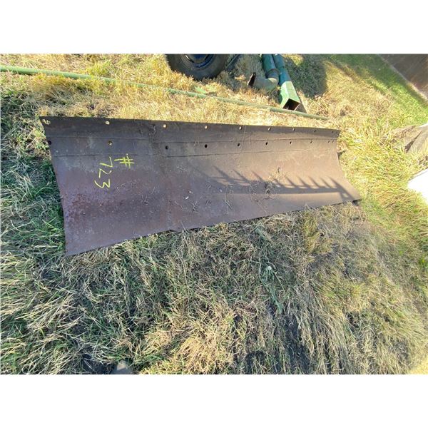 Approx. 7' steel push blade