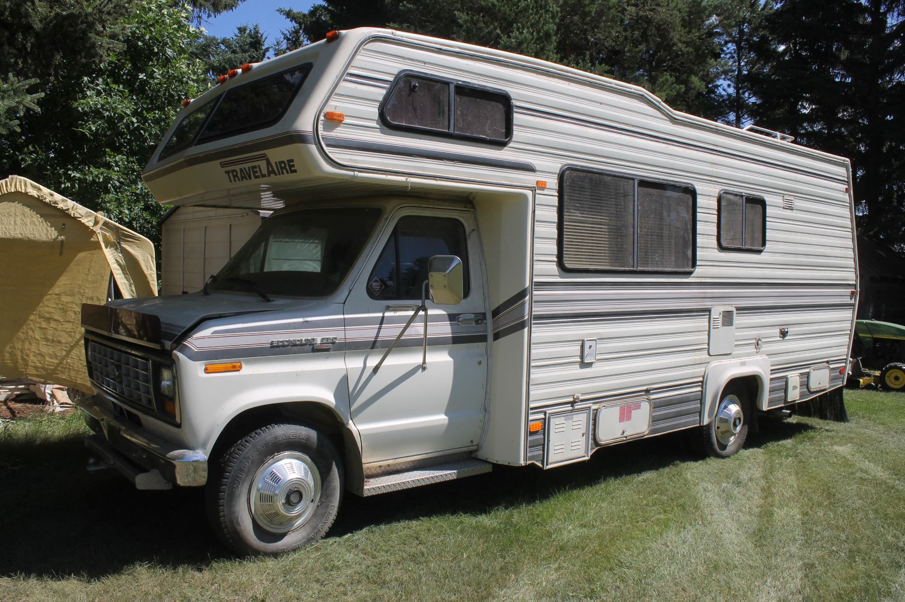 1986 Rv 1986 Ford Econoline E350 Motorhome, Awning, V8, Auto ...