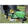Image 1 : JD 240 c/w mower & rear bagger (running)