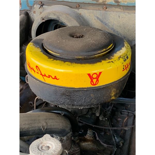 1950s Dodge 4 door sedan c/w motor, sold for parts, # 98179054