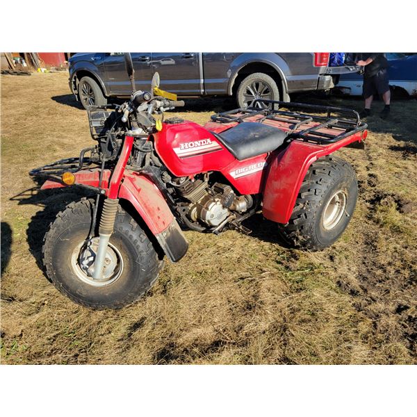 1985 Honda Big Red Trike, 250ES, shedded (had running but needs carb cleaning)