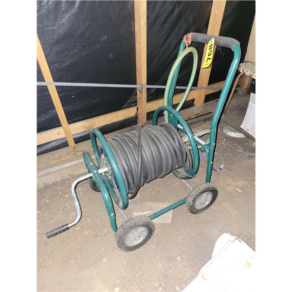 Garden hose & reel cart