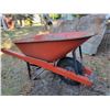 Image 1 : Orange wheel barrow