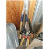 Image 2 : Shovels, forks, shears, trimmers, broom & bar