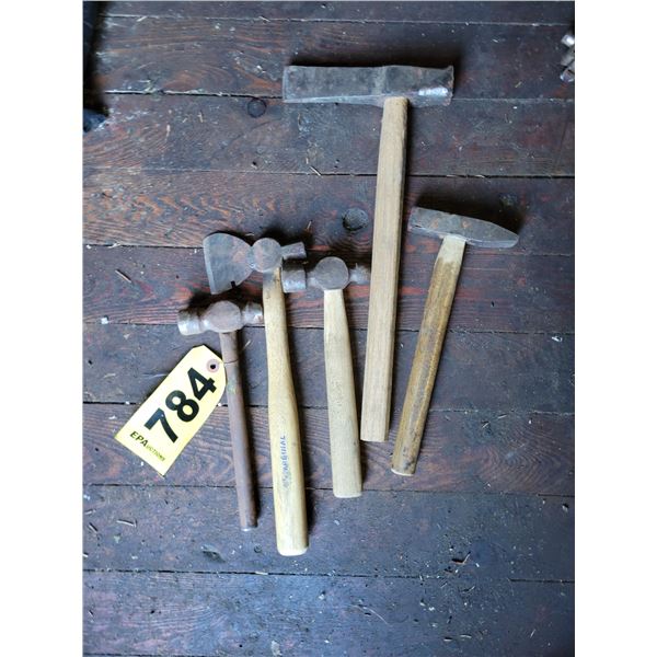 Approx. 5- hammers & axes