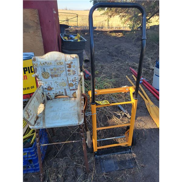Cart, rope, high chair