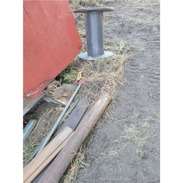 Hydrant, pipe & heavy plate