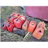 Image 1 : Approx. 7- Jerry cans, some with fuel
