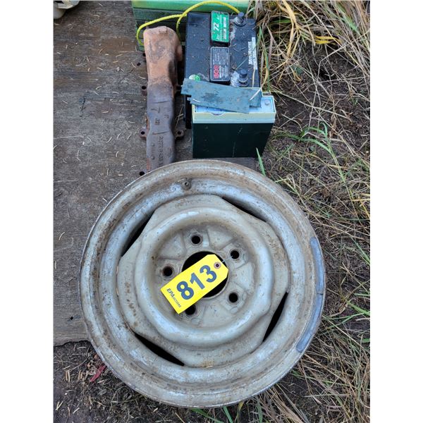 Rim, 2- batteries, blocking, manifold