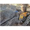 Image 3 : Pile of posts, timbers, wire, mesh