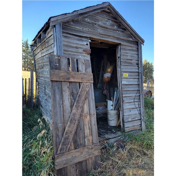 Contents of shed