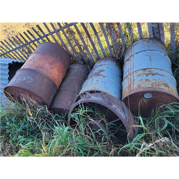 Steel wheel & barrels