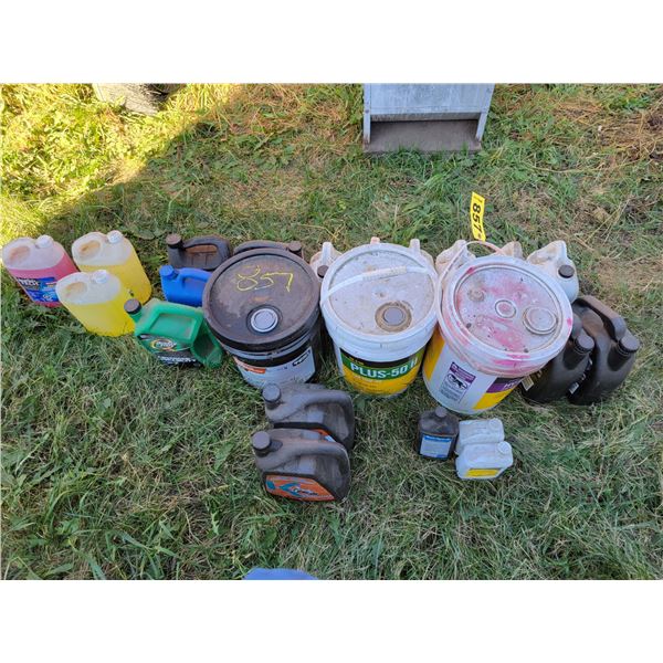 Qty of oils, some are full