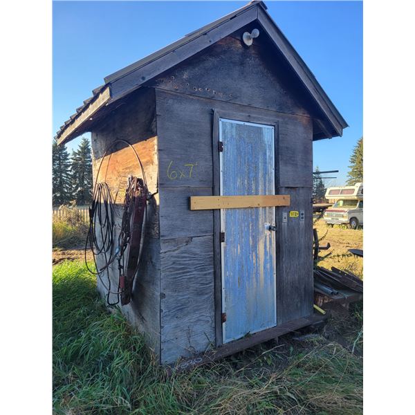 6' x 7' storage building ONLY