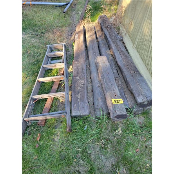 Ties, ladder & channel iron